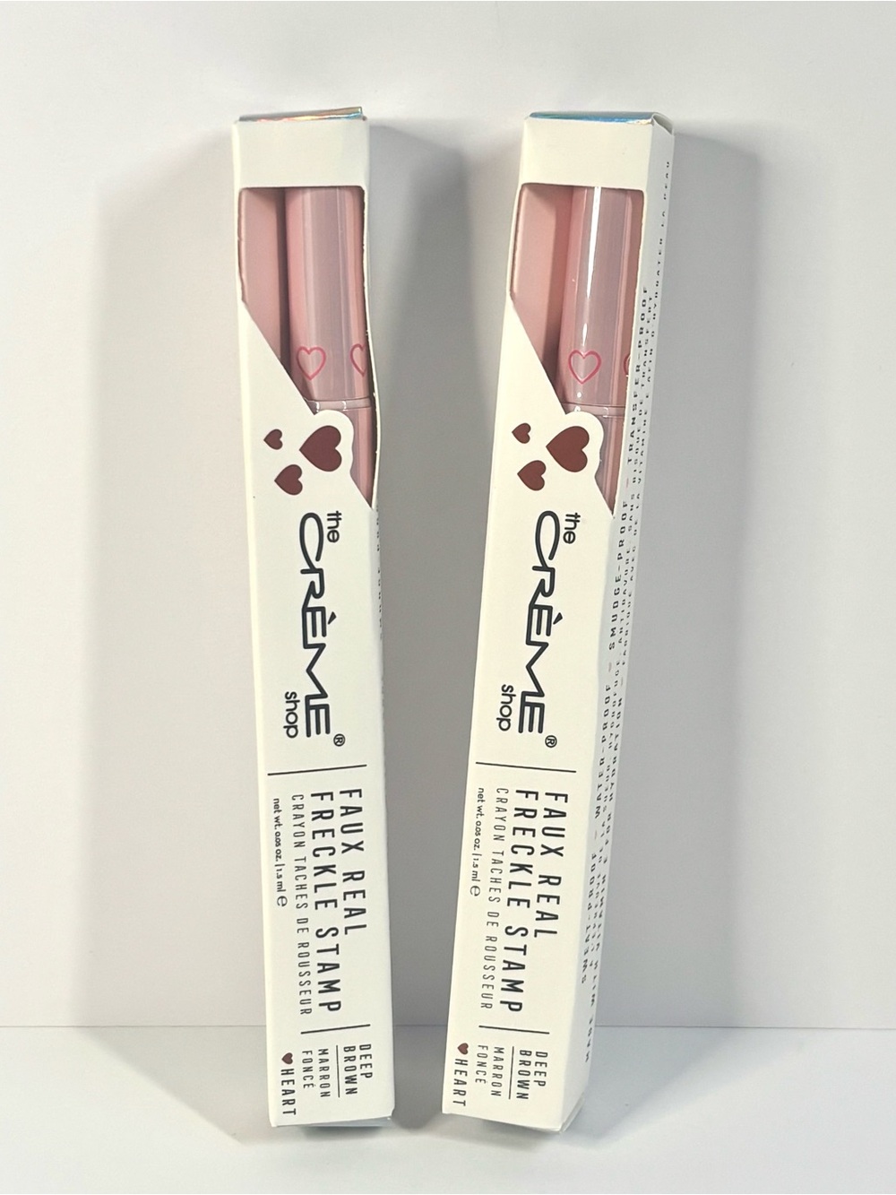 ⚡️ Set of TWO (2) Creme Shop Freckle Stamp/Eyeliners - Deep Brown/Heart